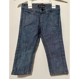 King Maker Dark Blue Jeans EUC Size 24 Months